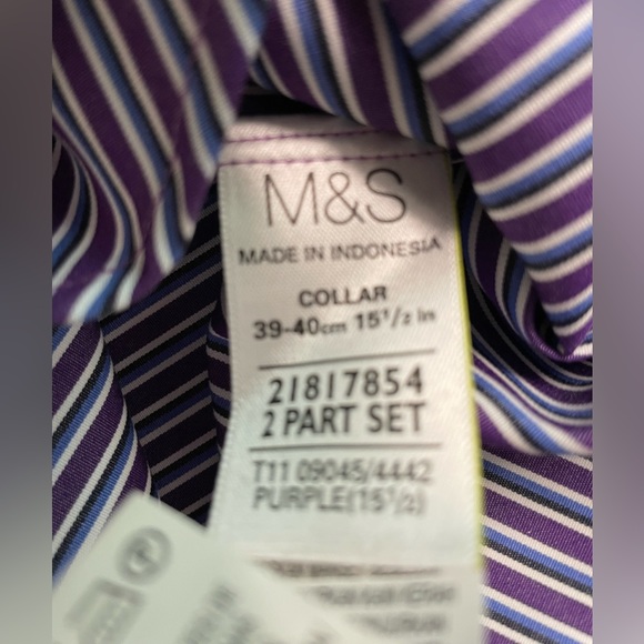 Men’s button down shirt.collar size 15 1/2
SARTORIAL
SUPERIOR 2 FOLD COT… - Picture 8 of 8